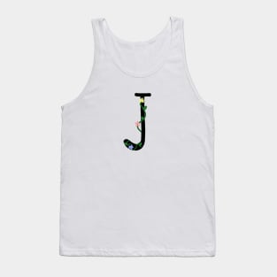 "J" initial Tank Top
